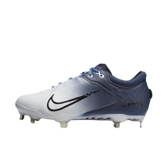 Women's Nike Hyperdiamond 4 Elite Softball Cleats -Midnight Navy/White Volt - Picture 1 of 2